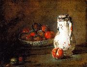 A Bowl of Plums, Jean Baptiste Simeon Chardin